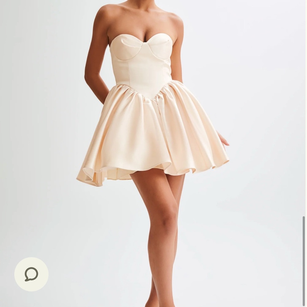 MESHKI Hollie Structured Corset Mini Dress
